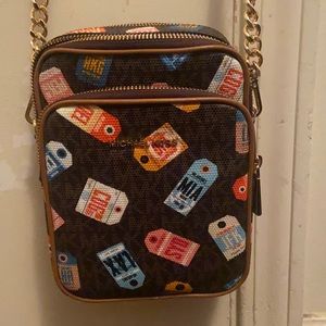 Michael Kors tag crossbody bag